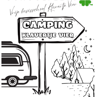 Schoolfeest: K4 op de camping